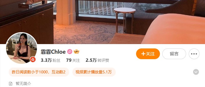 Chloe霏霏封面
